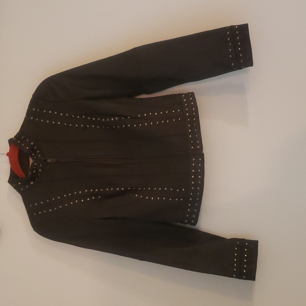 Leather jacket